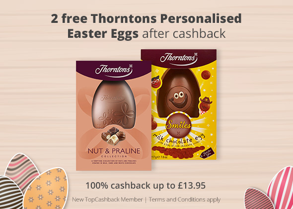 2 Free Personalised Easter Eggs From Thorntons Aft