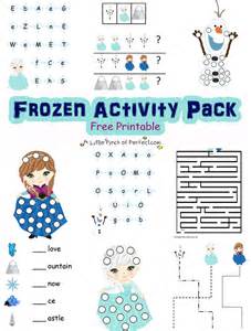 Free Disney Frozen Activity Pack