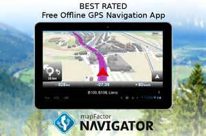 Free MapFactor GPS Navigation App