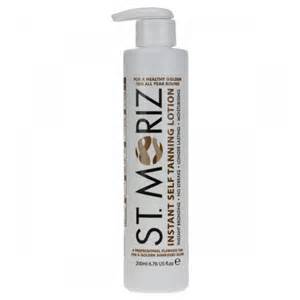 Free St. Moriz Tanning Products